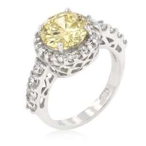    SYMs Simplicity Sunrise Cubic Zirconia Diamond Ring Jewelry