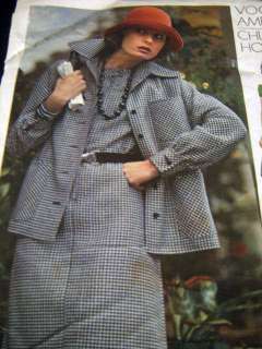 Vintage Vogue Americana Chuck Howard Dress Pattern  