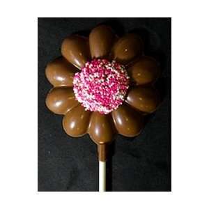 Chocolate Daisy Lollipop  Grocery & Gourmet Food