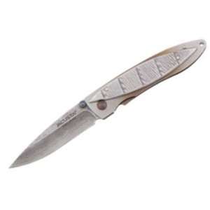 com Mcusta Knives 32D Hatake Classic Damascus Folder Linerlock Knife 
