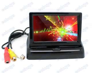 P188 Car 4.3 Foldaway TFT LCD Monitor For DVD Camera  