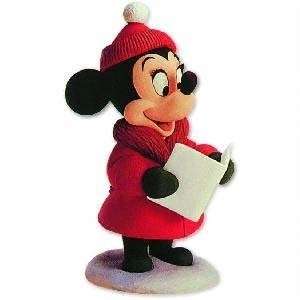 Árbol MIB/COA de Navidad de MINNIE MOUSE WDCC Plutos de CAROLER de 