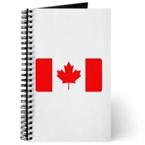  Journal (Diary) with Canadian Canada Flag HD on Cover 
