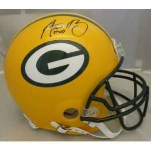 AARON RODGERS SIGNED PACKERS SIGNED FULL SIZE HELMET