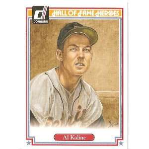 Al Kaline 2004 Donruss Hall of Fame Heroes Trading Card # 59 Serial 