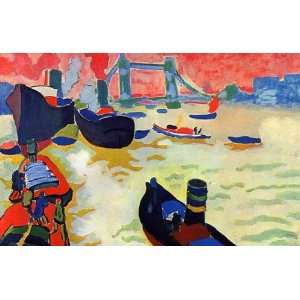 Hand Made Oil Reproduction   André Derain   24 x 16 inches   The 