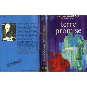  Terre promise André Maurois, Françoise Boudignon Books