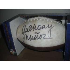 Autographed Anthony Munoz Football   Fotoball   Autographed Footballs