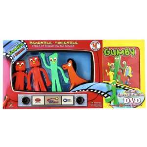  Gumby & Pokey with the Blockhead Plus Bonus DVD Toys 