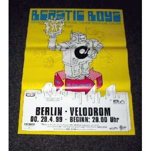 Beastie Boys German Tour Poster Berlin