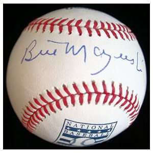 Bill Mazeroski Autographed Baseball   Hall Of Fame