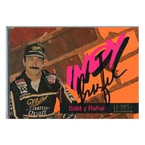 Bobby Rahal Autographed/Signed 1993 Hi Tech Card