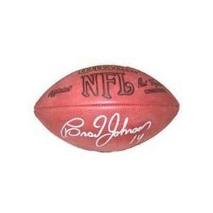 Brad Johnson Autographed Official Wilson NFL Game Football