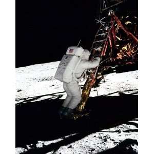  Apollo 11 Buzz Aldrin on Lunar Surface 8x10 Silver Halide 
