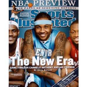 Carmelo Anthony Denver Nuggets   10/23/2006 Sports Illustrated Cover 