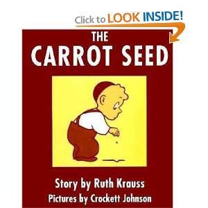  Carrot Seed Ruth Krauss Books