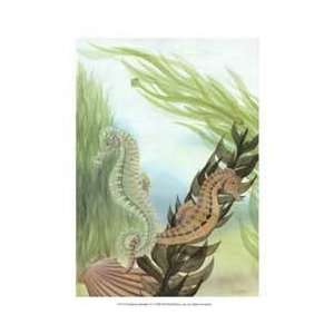   Seahorse Serenade IV   Artist Charles Swinford  Poster Size 13 X 10
