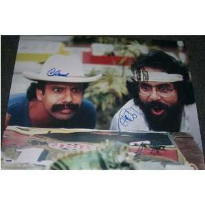 Cheech Marin & Tommy Chong (Cheech and Chong) Signed Autographed 16x20 