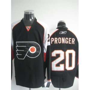 Chris Pronger Black Hockey Jersey Nhl Philadelphia Flyers Xx large