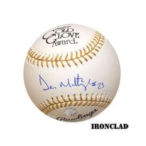 Don Mattingly Signed MLB Gold Glove Baseball