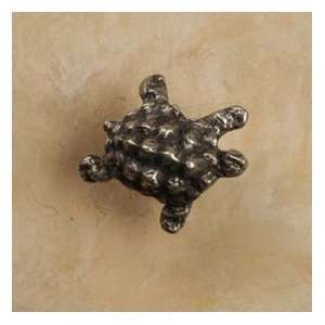   Home Cabinet Hardware 692 Bumpy Back Turtle Knob Black w Bronze Wash