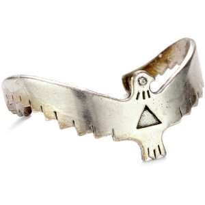  Low Luv by Erin Wasson Plated Thunderbird Cuff Bracelet 
