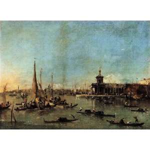 Hand Made Oil Reproduction   Francesco Lazzaro Guardi   32 x 24 inches 