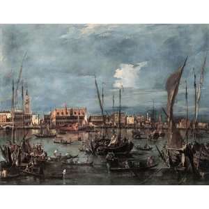   Francesco Lazzaro Guardi   24 x 18 inches   The Mol