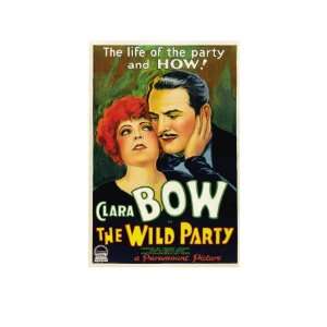 The Wild Party, Clara Bow, Fredric March, 1929 Premium Poster Print 