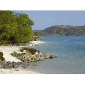  White Sandy Beach, Morar, Highlands, Scotland, United 