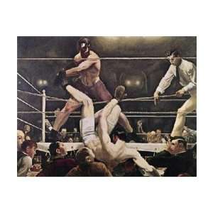  George Bellows   Dempsey & Firpo Giclee