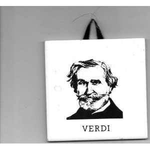  Ceramic Hanging Tile GIUSEPPE VERDI 