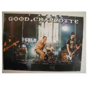 Good Charlotte Band Shot Poster In Church Color