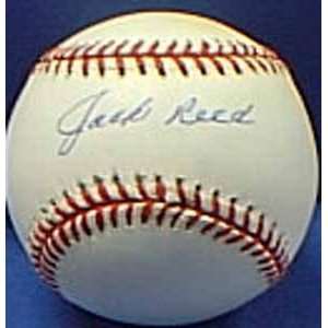 Jack Reed Autographed Baseball