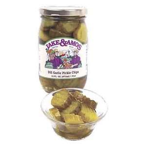 Dill Garlic Pickles 3 jars Jake and Grocery & Gourmet Food