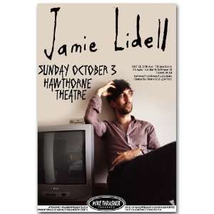  Jamie Lidell Poster   TV Concert Flyer   Hawthorne