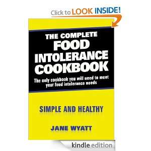   Food Intolerance Cook Book Jane Wyatt  Kindle Store