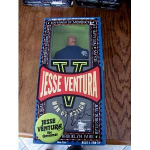 AUTOGRAPHED AUTO SIGNED WWE WWF Jesse Ventura Man Of Action Governor 