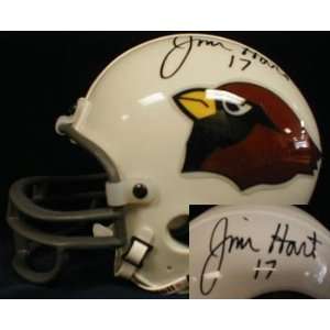  Jim Hart Autographed Mini Helmet