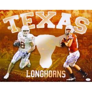  Signed McCoy Picture   JORDAN SHIPLEY TEXAS 16x20 JSA 