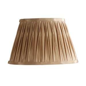 Laura Ashley SBP02210 Charlotte 10.5 Inch Pinched Pleat Shade, Gold