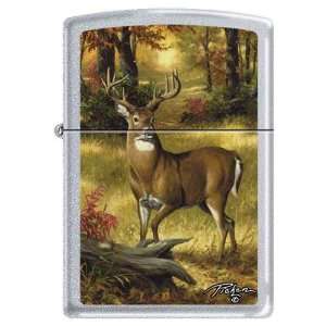  Zippo Linda Pickens Collection Forest Buck Deer Lighter 