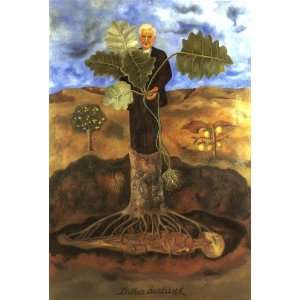 FRAMED oil paintings   Frida Kahlo   24 x 36 inches   Luther Burbank