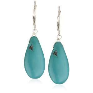  Margo Morrison New York Turquoise Large Teardrop 