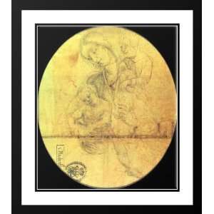 Grunewald, Matthias 28x32 Framed and Double Matted Mary with the Child 