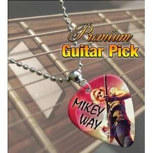 My Chemical Romance Mikey Way Guitar Pick Necklace 