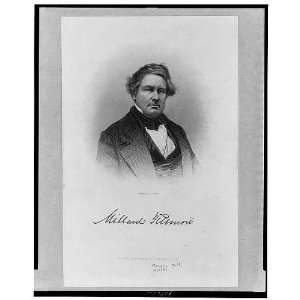  1877 Millard Fillmore, Engraved by John Chester Buttre 