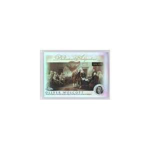   Chrome Declaration of Independence Refractors #OW   Oliver Wolcott