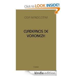   Voronezh (Spanish Edition) Osip Mandelstam  Kindle Store