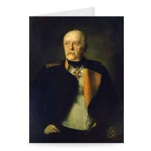 Otto von Bismarck, c.1890 by Franz Seraph   Greeting Card (Pack of 2 